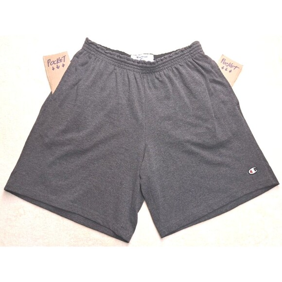 Vintage Champion Classic Authentic Gym Shorts Dark Gray Men's Large Drawstring - Picture 3 of 8